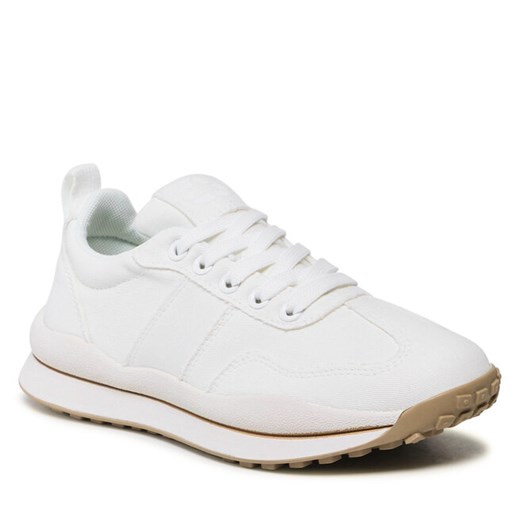 Buty sportowe damskie Jenny Fairy sneakersy białe sznurowane