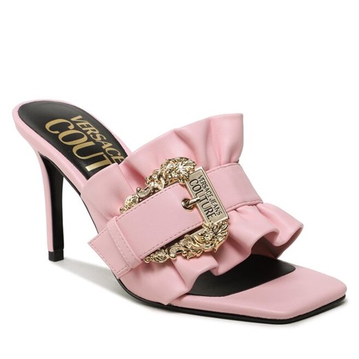 Klapki Versace Jeans Couture 74VA3S70 71570 443 37 okazyjna cena eobuwie.pl