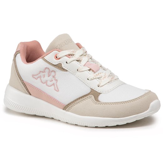 Sneakersy Kappa 242888 OffWhite/Sand 4342 Kappa 40 promocyjna cena eobuwie.pl