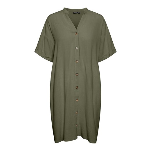 Pieces Sukienka w kolorze khaki Pieces XS Limango Polska