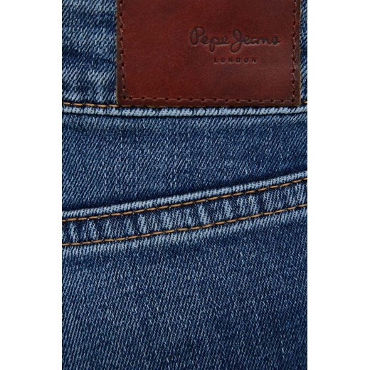 Pepe Jeans jeansy damskie kolor niebieski Pepe Jeans 30/R ANSWEAR.com