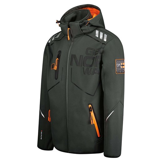 Geographical Norway Kurtka softshellowa &quot;Robin&quot; w kolorze ciemnoszarym Geographical Norway M Limango Polska