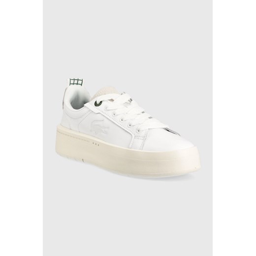 Buty sportowe damskie Lacoste sneakersy sznurowane 