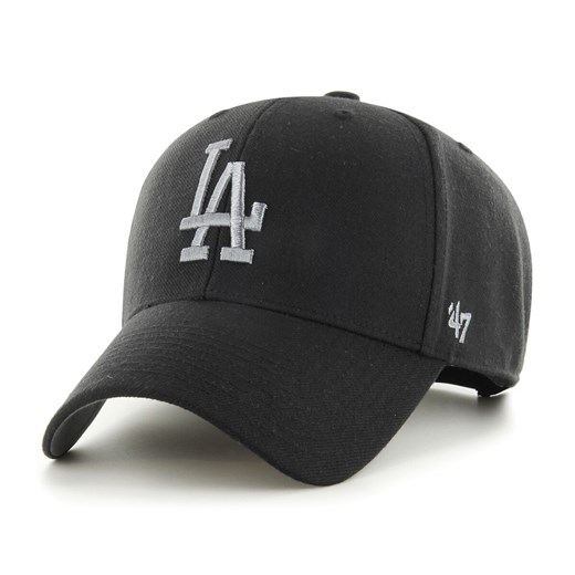 Czapka z daszkiem uniseks 47 Brand Los Angeles Dodgers Ballpark Snap - czarna ze sklepu Sportstylestory.com w kategorii Czapki z daszkiem męskie - zdjęcie 157474689