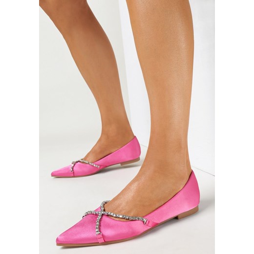 Balerinki Born2be bez zapięcia 