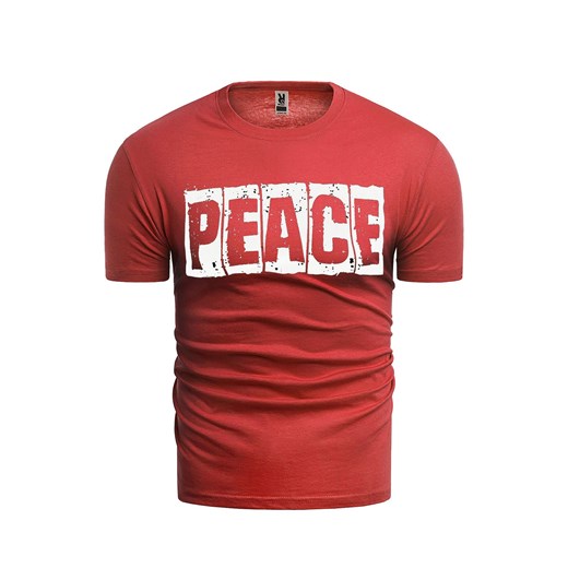 koszulka 121a - czerwona ze sklepu Risardi w kategorii T-shirty męskie - zdjęcie 157493196