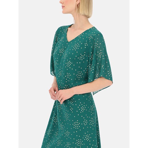 Długa zielona sukienka Potis & Verso Mariella Potis & Verso 50 Eye For Fashion