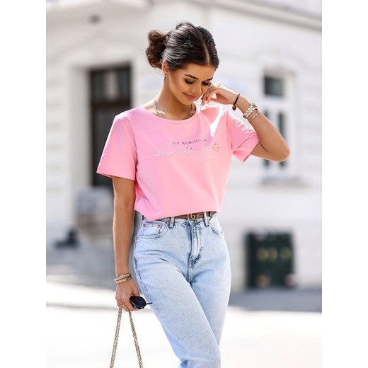 T-shirt Reminder Pudrowy Lisa Mayo S Lisa Mayo