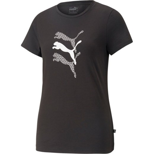 Koszulka damska Graphics Laser Cut Tee Puma ze sklepu SPORT-SHOP.pl w kategorii Bluzki damskie - zdjęcie 157495956