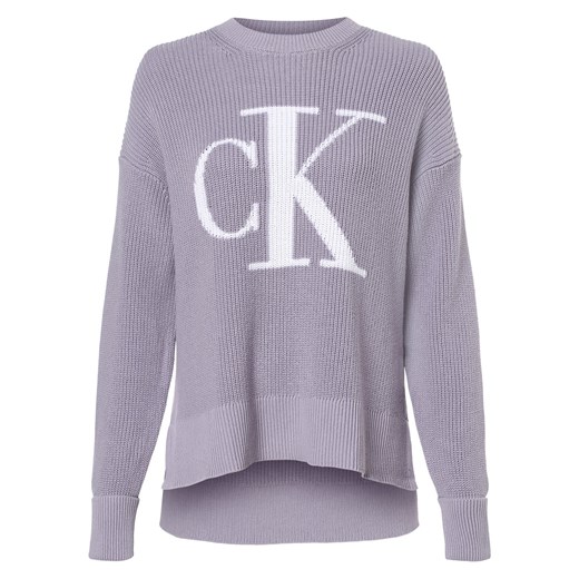 Calvin Klein Jeans Sweter damski Kobiety Bawełna bzowy jednolity M okazyjna cena vangraaf