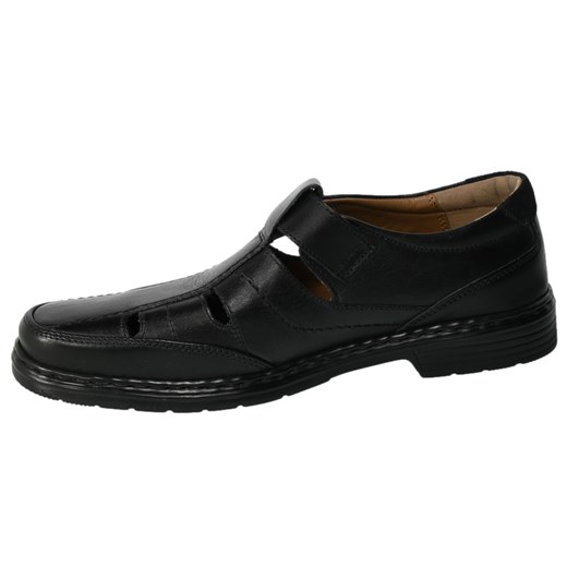 Półbuty Letnie Josef Seibel 42808 860 100 Skórzane Schwarz Josef Seibel 43 okazyjna cena EuroButy.com.pl