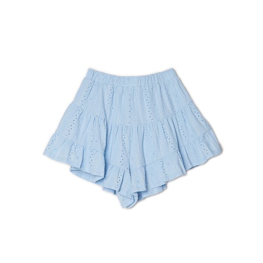 Cropp - Niebieskie spódnico-szorty - Niebieski Cropp XL Cropp