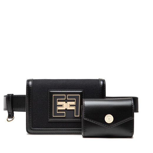 Saszetka nerka Elisabetta Franchi BM-01A-21E2-V240 Nero 110 Elisabetta Franchi one size wyprzedaż eobuwie.pl