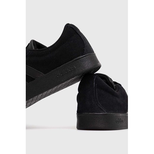 Trampki męskie czarne Adidas sznurowane sportowe