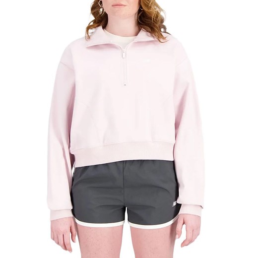 Bluza New Balance WT31501SOI - różowa ze sklepu streetstyle24.pl w kategorii Bluzy damskie - zdjęcie 157541436