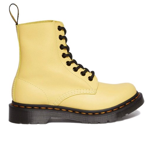 Buty Dr. Martens 1460 Pascal Black Eyelet Lace Up 30689708 - żółte ze sklepu streetstyle24.pl w kategorii Workery damskie - zdjęcie 157546919