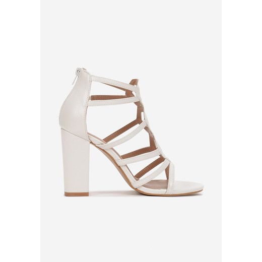 Sandały damskie Born2be eleganckie z klamrą 