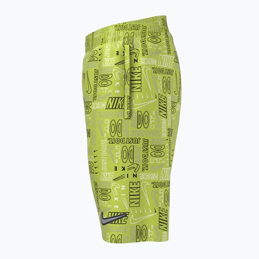 Szorty kąpielowe dziecięce Nike Logo Mashup 8" Volley zielone NESSC791 Nike 150-160 (L) sportano.pl wyprzedaż