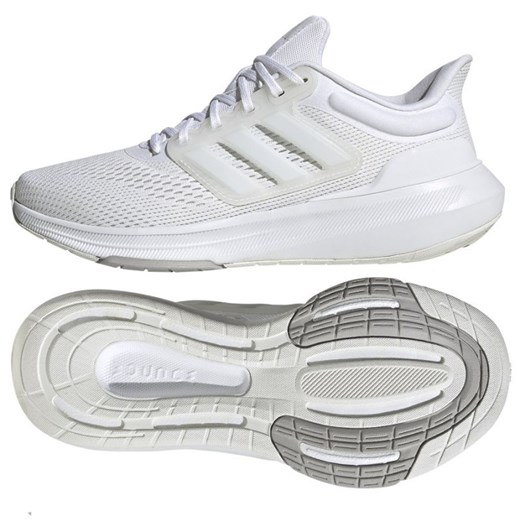 Buty do biegania adidas Ultrabounce W HP5788 białe ze sklepu ButyModne.pl w kategorii Buty sportowe damskie - zdjęcie 157567129