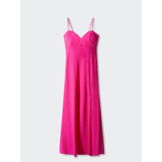 Mango Sukienka koktajlowa Maira 47098639 Różowy Regular Fit Mango XXL MODIVO