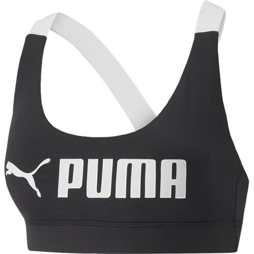 Biustonosz sportowy damski Mid Impact Fit Bra Puma Puma XS okazja SPORT-SHOP.pl