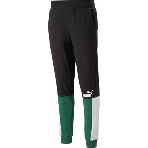 Spodnie dresowe męskie Essentials+ Block Puma ze sklepu SPORT-SHOP.pl w kategorii Spodnie męskie - zdjęcie 157589545
