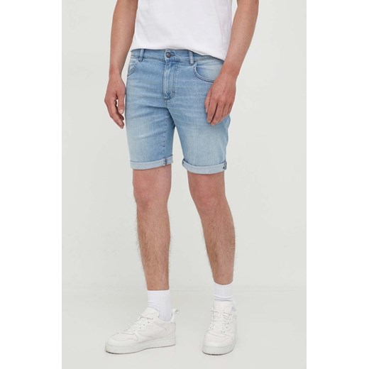 Sisley szorty jeansowe męskie kolor niebieski Sisley 35 ANSWEAR.com