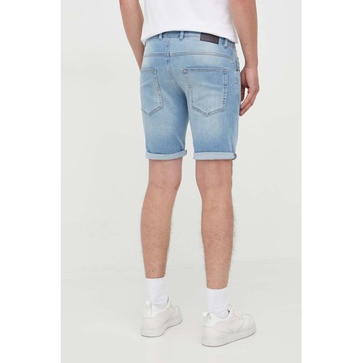Sisley szorty jeansowe męskie kolor niebieski Sisley 32 ANSWEAR.com