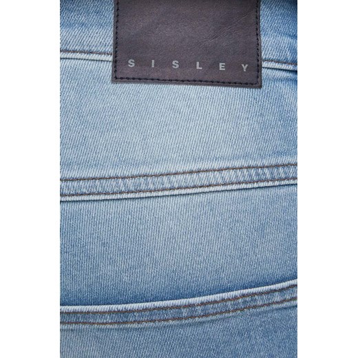 Sisley szorty jeansowe męskie kolor niebieski Sisley 33 ANSWEAR.com