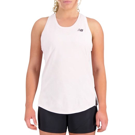 Bluzka damska New Balance sportowa z okrągłym dekoltem 