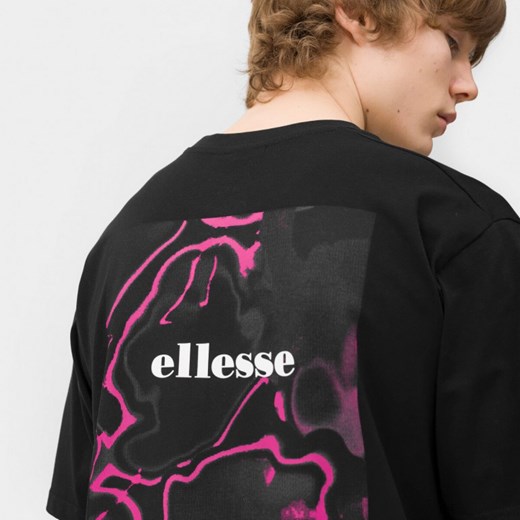 Męski t-shirt z nadrukiem Ellesse Vipera - czarny Ellesse S wyprzedaż Sportstylestory.com