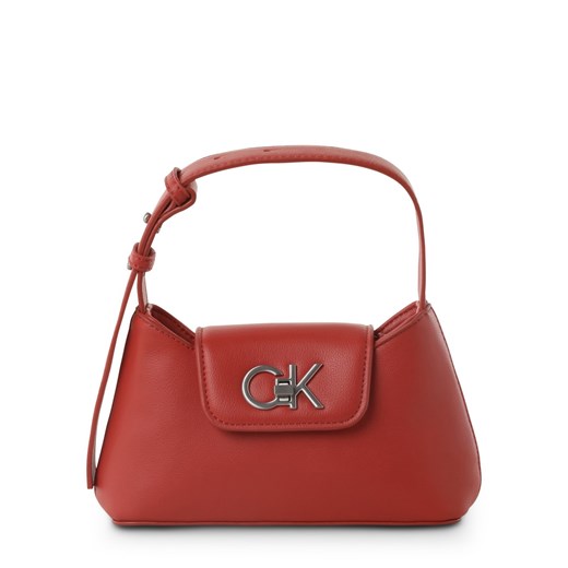 Calvin Klein Torebka damska Kobiety Sztuczna skóra czerwony jednolity ze sklepu vangraaf w kategorii Kuferki - zdjęcie 157613768