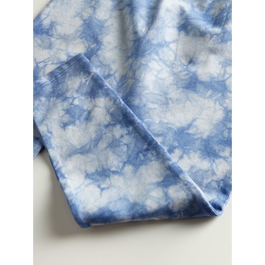 Reserved - Bawełniane legginsy tie dye - Niebieski Reserved 86 (12-18 m.) Reserved