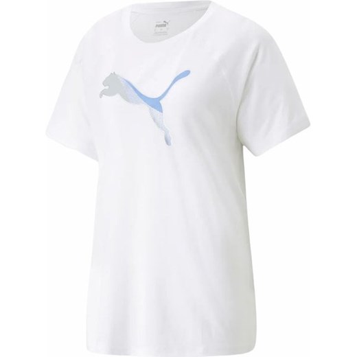 Koszulka damska Evostripe Logo Puma ze sklepu SPORT-SHOP.pl w kategorii Bluzki damskie - zdjęcie 157629269