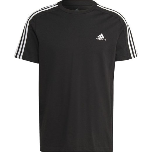 Koszulka męska Essentials Single Jersey 3-Stripes Adidas ze sklepu SPORT-SHOP.pl w kategorii T-shirty męskie - zdjęcie 157629796