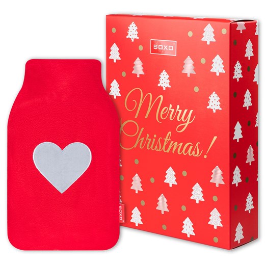 Termofor czerwony SOXO ogrzewacz w pudełku | prezent na Święta ze sklepu Sklep SOXO w kategorii Dom - zdjęcie 157633797