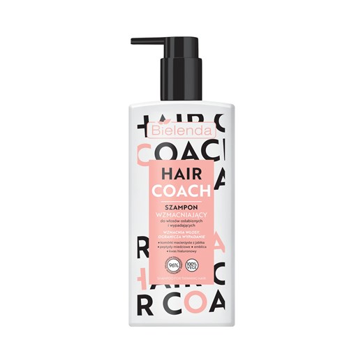 Wzmacniający szampon do włosów osłabionych i wypadających Bielenda wyprzedaż House of Beauty Brands -  bielenda.com