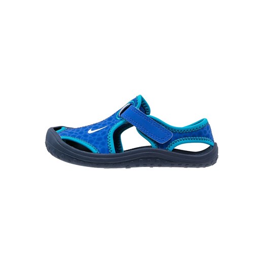 Nike Performance SUNRAY PROTECT Sandały kąpielowe lyon blue/white/mid navy/blue lagoon zalando niebieski dekoracja
