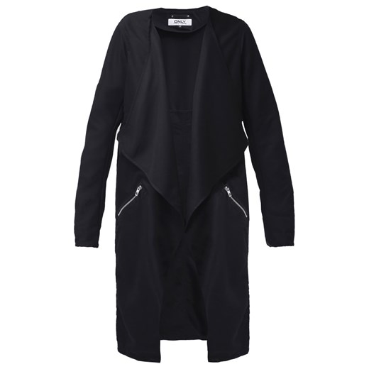 ONLY ONLSUKI  Płaszcz wełniany /Płaszcz klasyczny black zalando czarny abstrakcyjne wzory