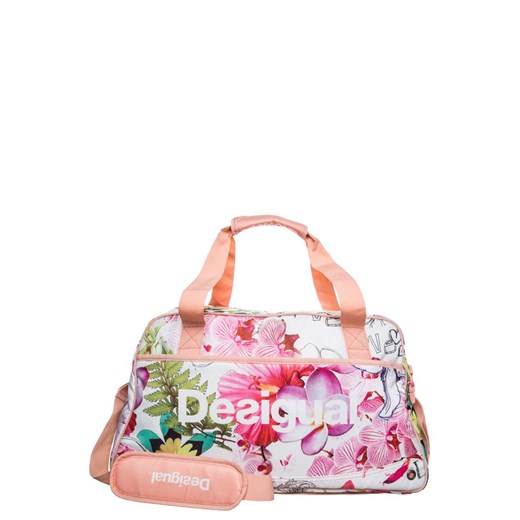 Desigual Torba sportowa blanco zalando rozowy fitness