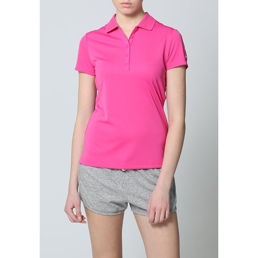 Nike Golf VICTORY Koszulka polo hot pink/white zalando rozowy fit