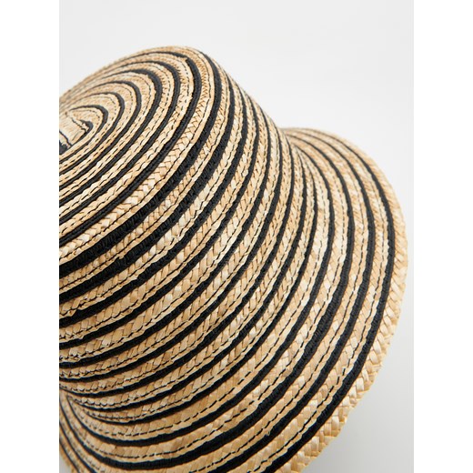 Reserved - Pleciony bucket hat - Beżowy Reserved S Reserved