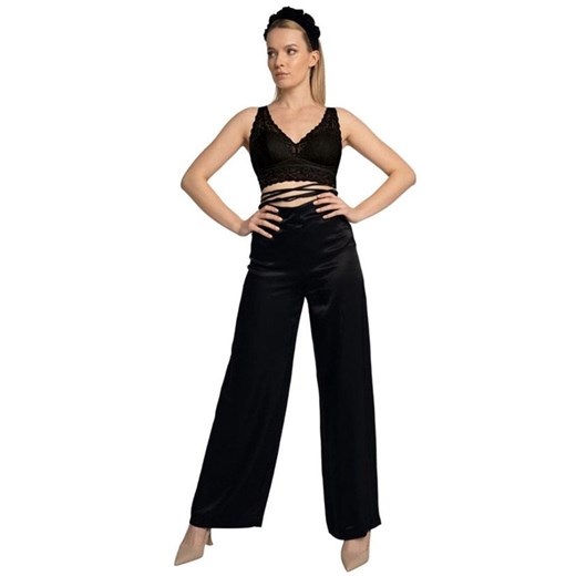 Koronkowy biustonosz typu braletka w kolorze czarnym Kaja, Kolor czarny, Rozmiar S, Mefemi ze sklepu Intymna w kategorii Biustonosze - zdjęcie 158036249