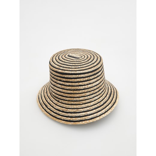 Reserved - Pleciony bucket hat - Beżowy Reserved S Reserved