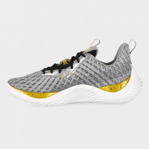 Buty do koszykówki uniseks Under Armour CURRY 10 YOUNG WOLF - szare Under Armour 44 okazyjna cena Sportstylestory.com