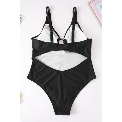 Strój kąpielowy jednoczęściowy RELMIA BLACK XL okazja Ivet Shop