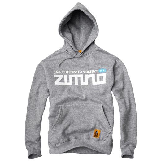 Zimno Grey Hoodie dziedzicpruski-pl szary bawełna