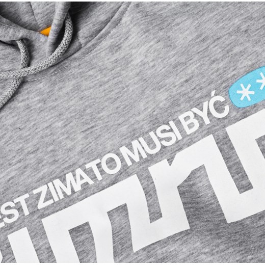 Zimno Grey Hoodie dziedzicpruski-pl szary bluza