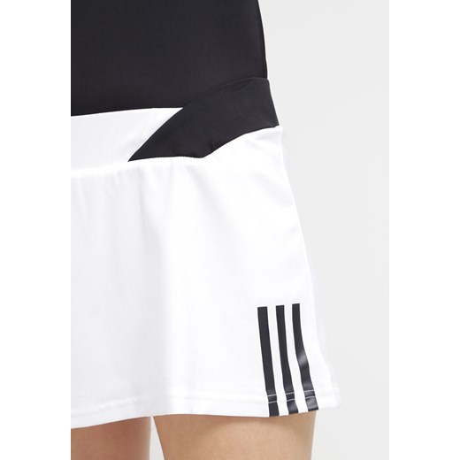adidas Performance RESPONSE Spódnica sportowa white/black zalando  materiałowe