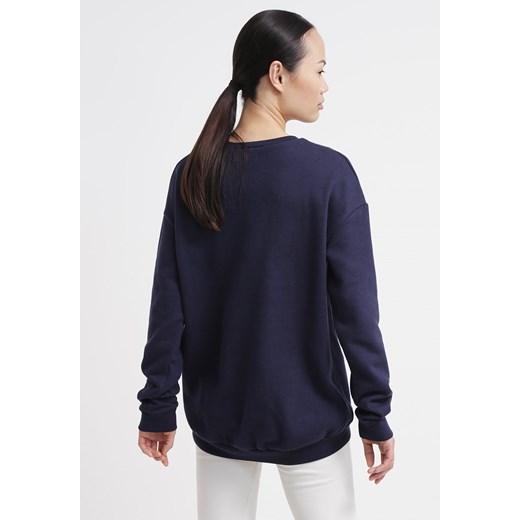 Even&Odd Bluza dark blue zalando czarny bawełna